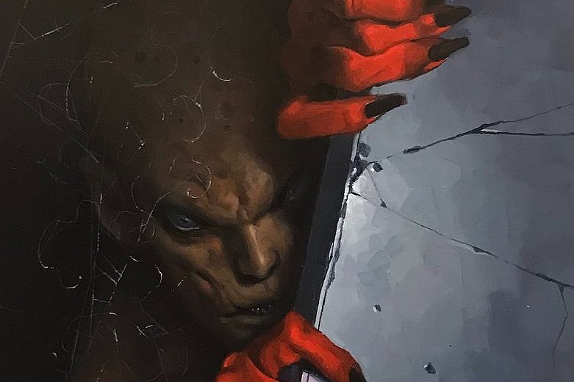 The man in the iron box Guilhermo del Toro