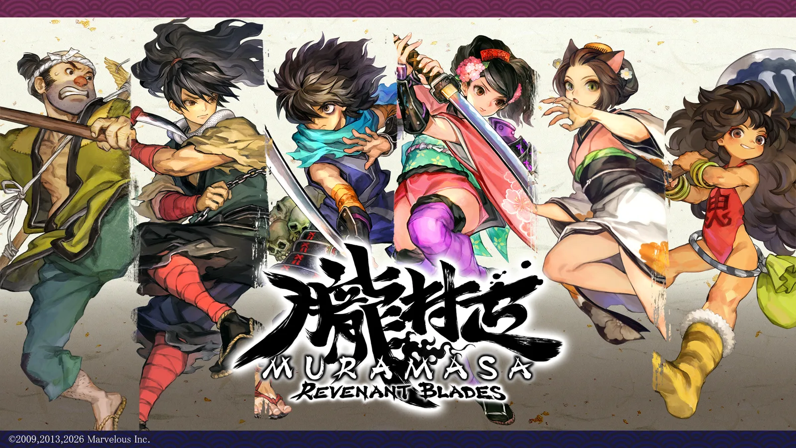 Muramasa: Revenant Blades renasce em 4K para PC, PS5 e Switch em 2027