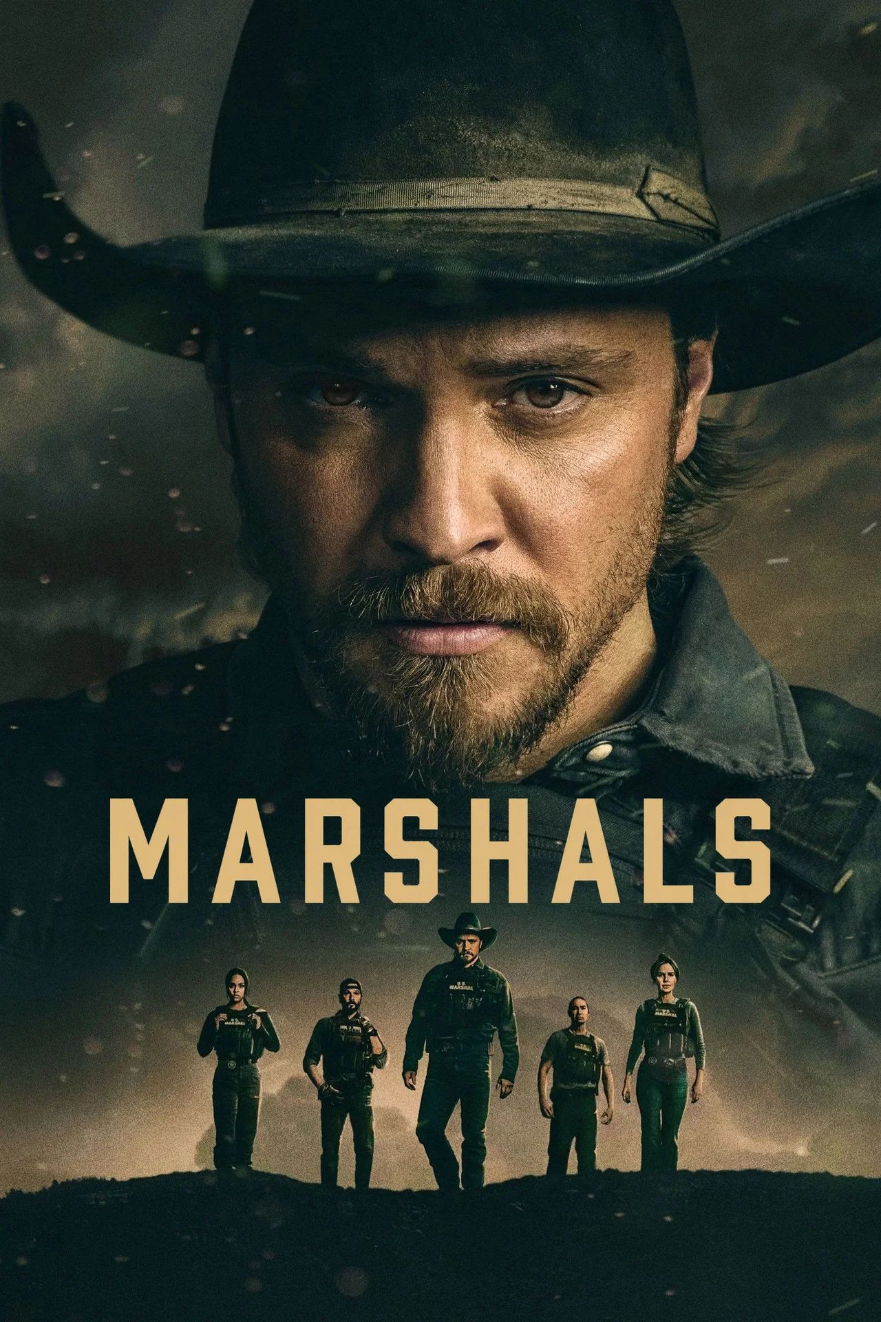 Official promotional key art poster for Marshals on CBS