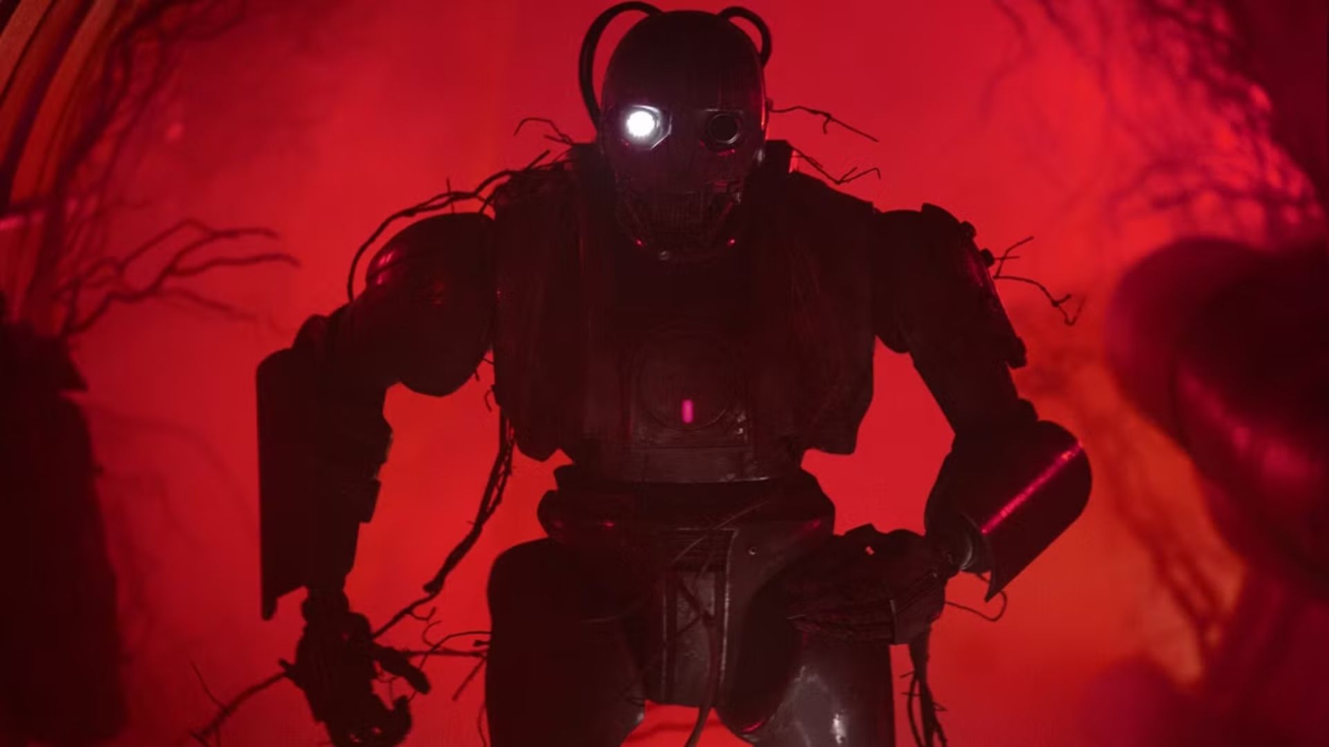 El droide SM-33 en Star Wars: Skeleton Crew, la serie creada por Jon Watts y Christopher Ford
