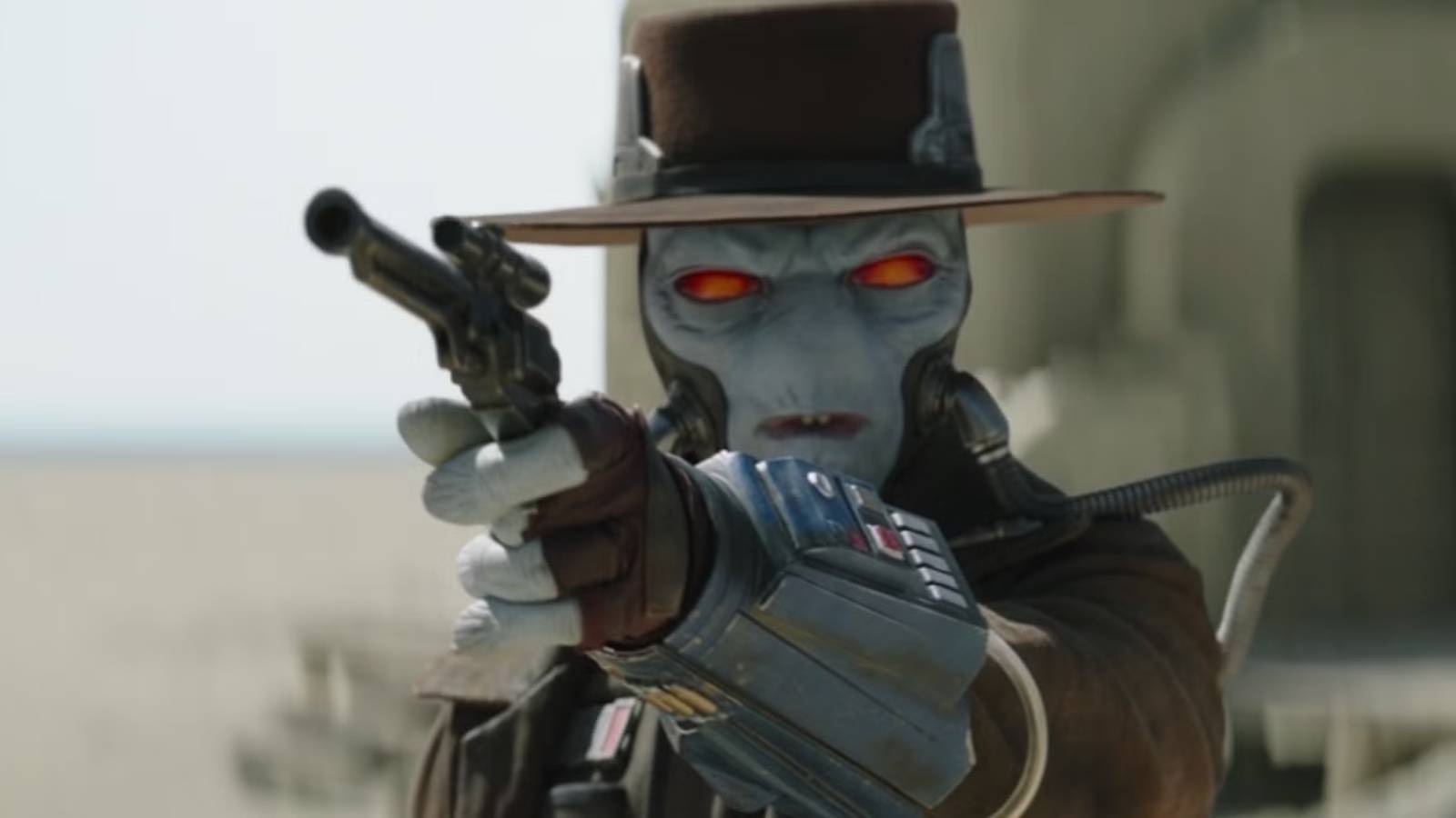 Caçador de recompensas Cad Bane em Star Wars, ícone de faroeste da franquia