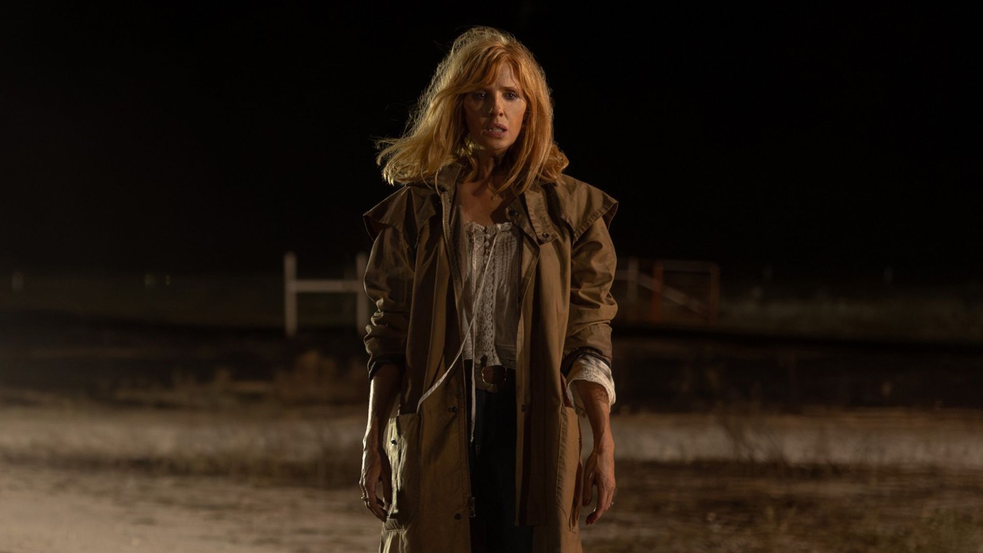 Kelly Reilly as Beth Dutton in the premiere of Dutton Ranch