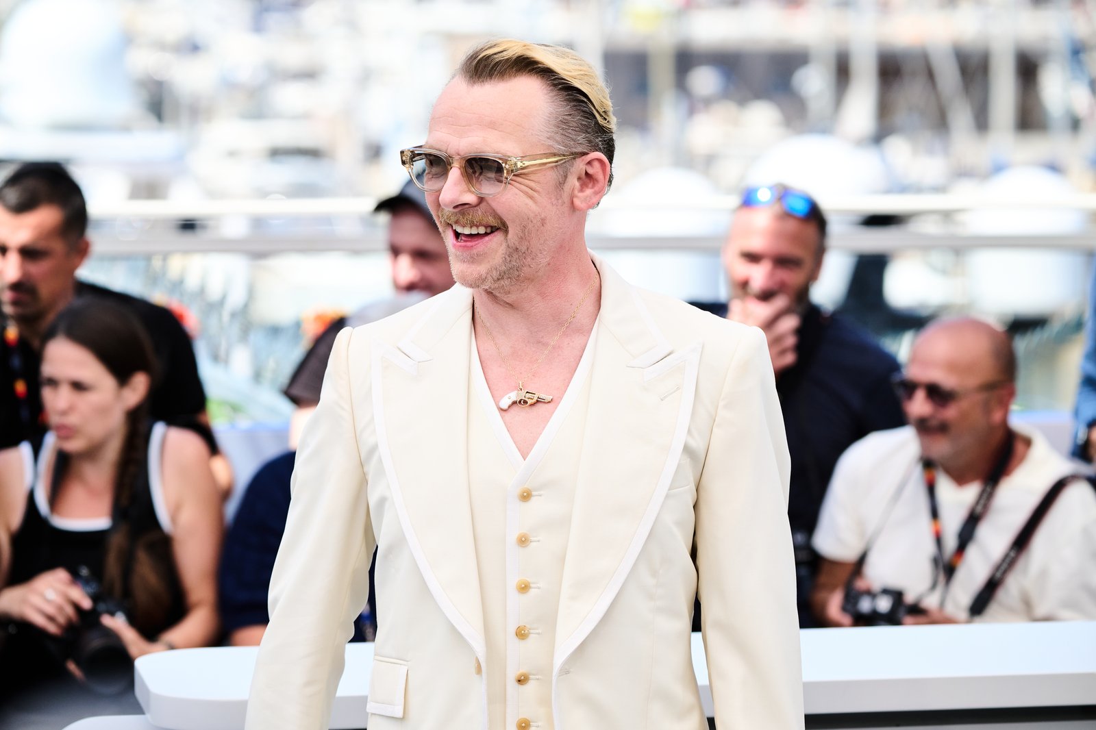 El actor británico Simon Pegg, seleccionado para prestar su voz al Balrog en Los Anillos de Poder