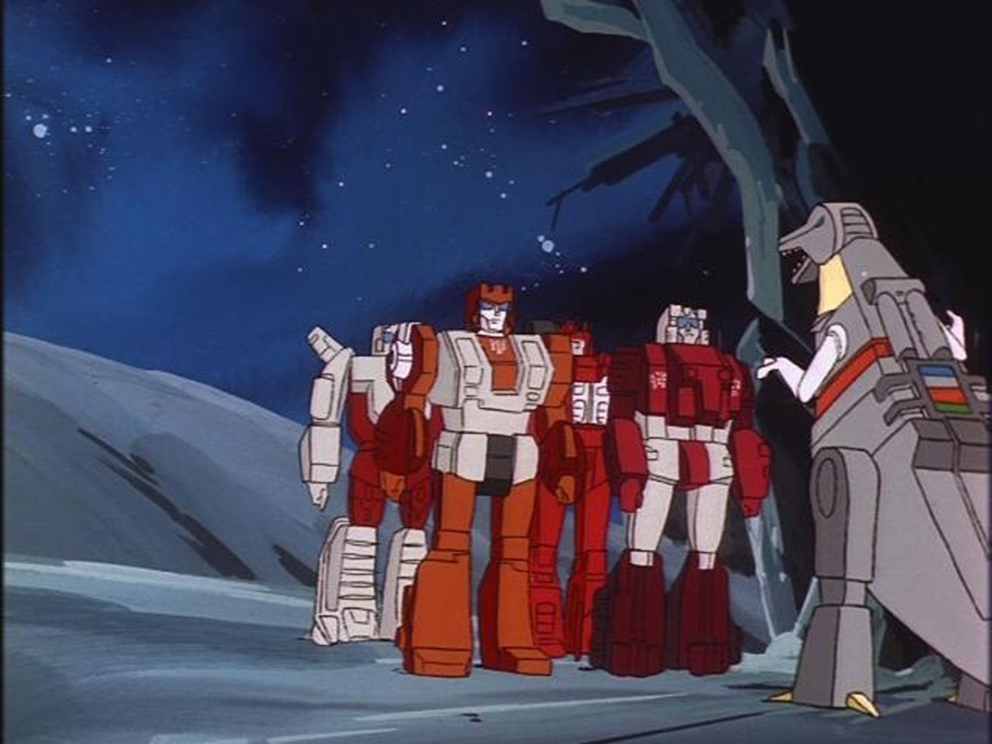 Documento original de produção do episódio Grimlock's New Brain do arquivo de Paul Davids