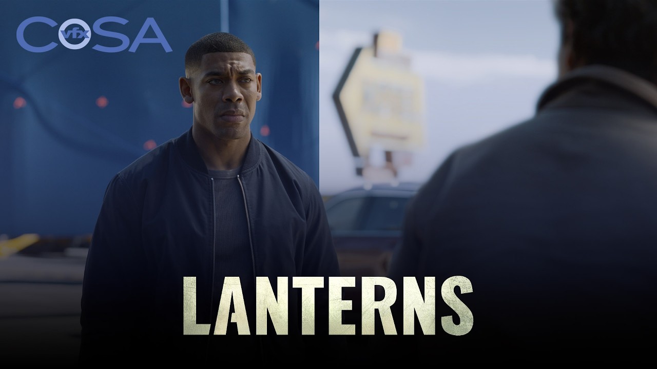 Lanterns visual effects featurette with Aaron Pierre as John Stewart