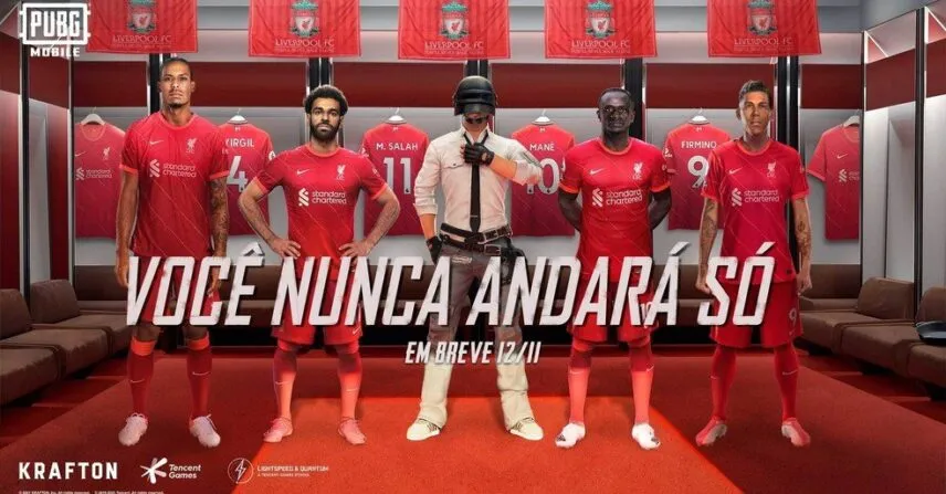 PUBG Mobile: Colaboração com o Liverpool anunciada