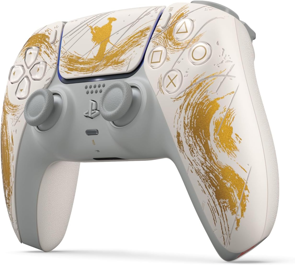 Controle Sem Fio Dualsense® – Edicao Limitada Ouro Ghost Of Yotei Playstation 5 4