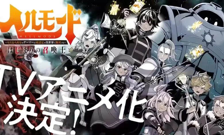 O Isekai ‘impossível’ que todos esperavam: ‘Hell Mode’ é confirmado e já tem data para 2026