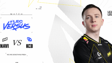 LEC 2026: NAVI enfrenta Karmine Corp Blue hoje em duelo decisivo