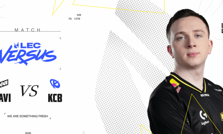 LEC 2026: NAVI enfrenta Karmine Corp Blue hoje em duelo decisivo LEC 2026: NAVI enfrenta Karmine Corp Blue hoje em duelo decisivo