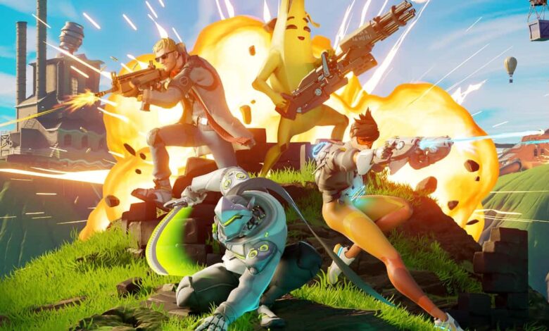 Fortnite x Overwatch 2: Colaboração é confirmada por vazamento para 2026 Fortnite x Overwatch 2: Colaboração é confirmada por vazamento para 2026