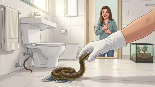 La serpiente mascota de Silvia Abravanel reaparece tras 5 meses desaparecida en casa